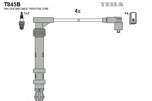 

Tesla T845B Высоковольтные провода Fiat, Lancia