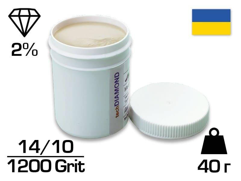 

Алмазная паста АСМ 14/10 HОМГ (2%) 1200 GRIT 40 г (ACM14-10(НОМГ))