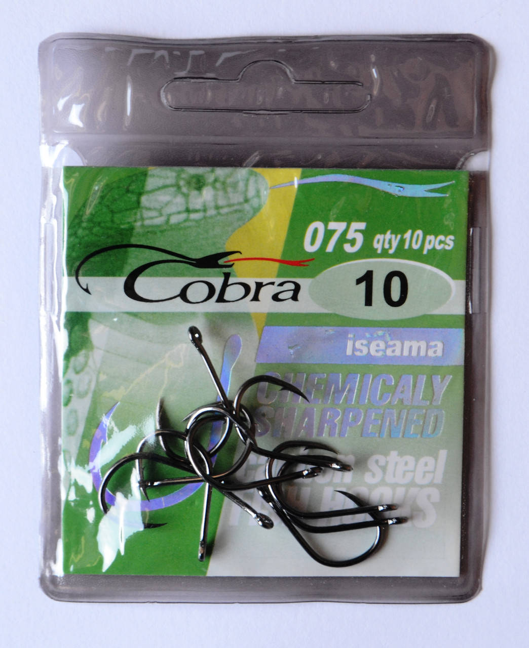 

Крючки для рыбалки Cobra iseama, №10, 10шт.
