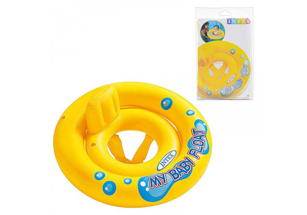 

Детский надувной плотик круг Интекс