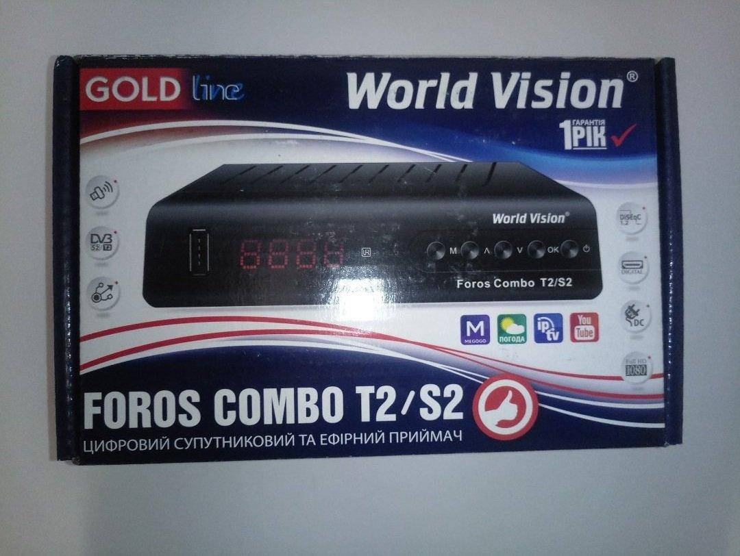 

Комбинированный тюнер World Vision Foros Combo T2/S2/C