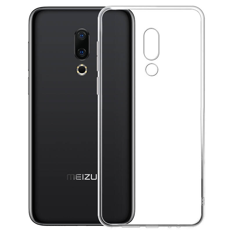 

Прозрачный 1 мм чехол для Meizu (Мейзу) 16 / 16X, Разные цвета