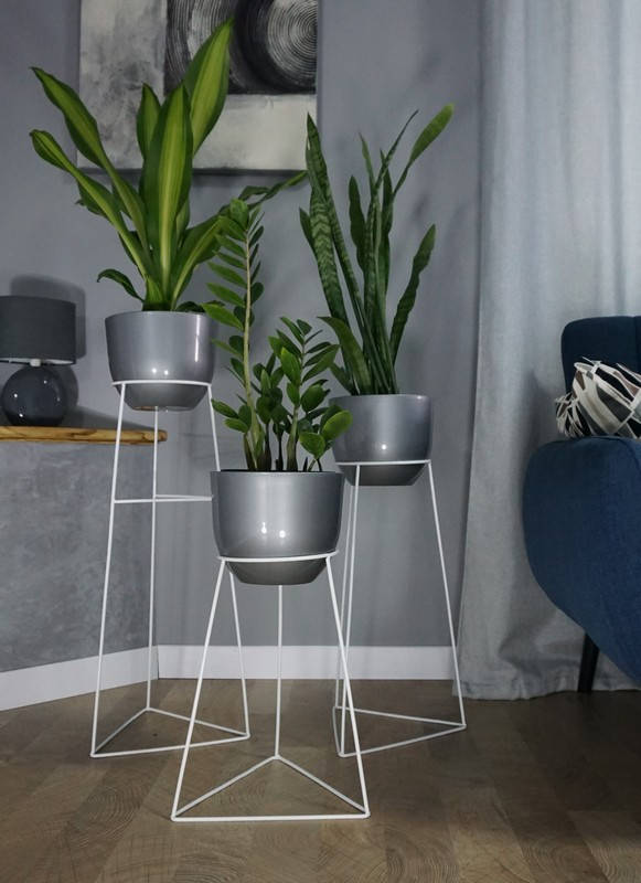 

Подставки для комнатных цветов белый набор 3 шт Бесплатная доставка!!!
