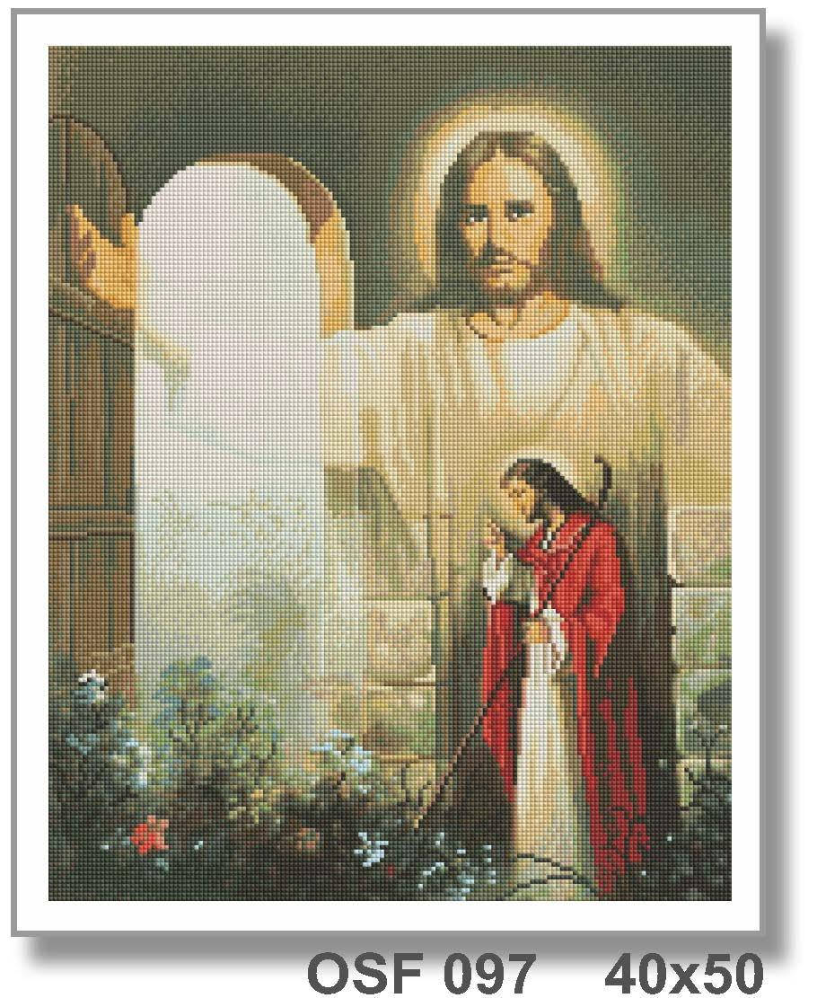 

Алмазная мозаика "Двери в рай" 40*50 см