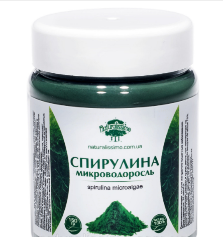 

Спирулина микроводоросль 150гр