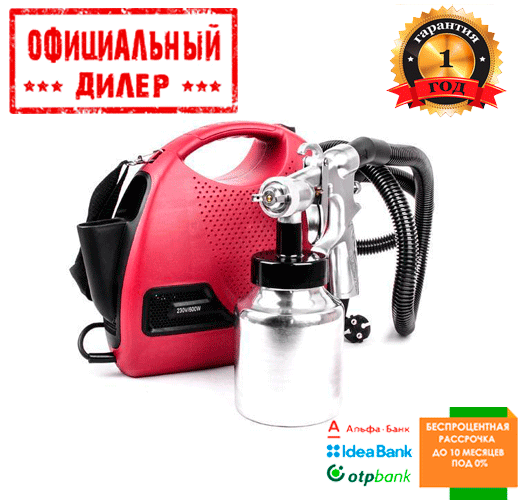 

Краскопульт электрический INTERTOOL DT-5060