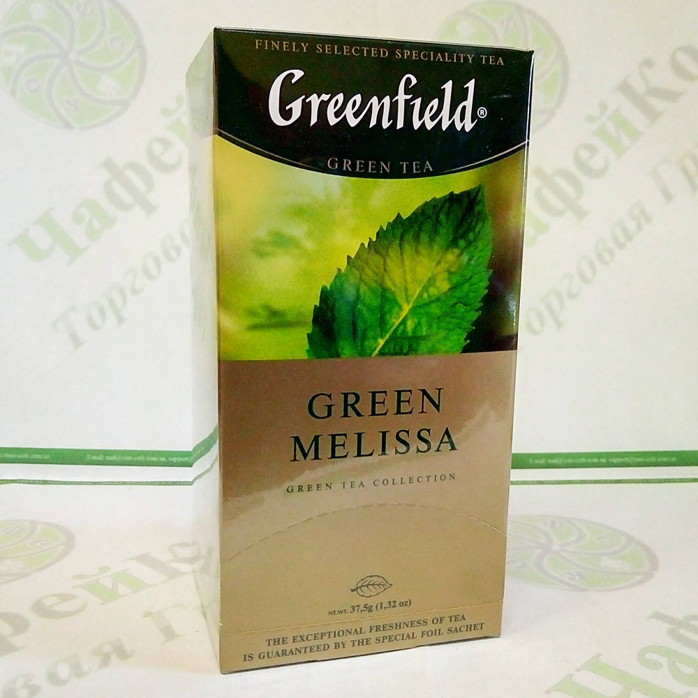 

Чай Greenfield Green Melissa 25х1.5г