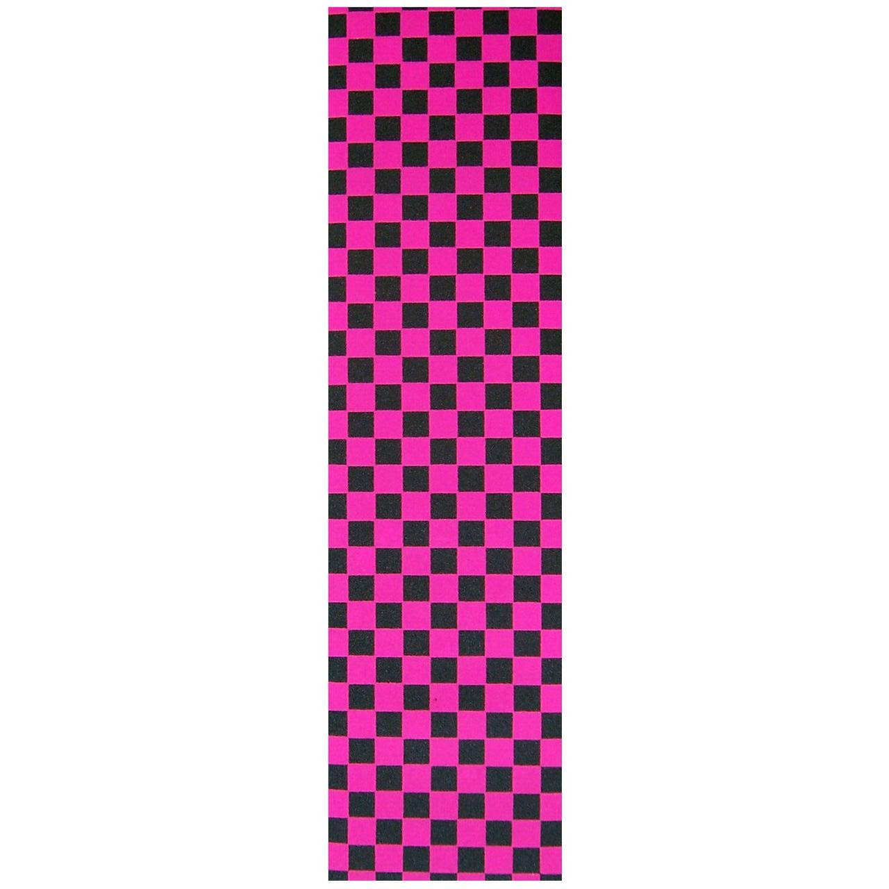 

Наждак для скейта Black Diamond Checker Black/Pink