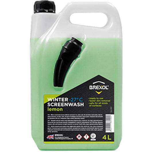 

Омыватель зимний BREXOL SCREENWASH Lemon -27 ° C 4л ( BRX-049 )