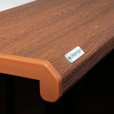 

Подоконник Данке Комфорт Дуб глубиной 150 мм