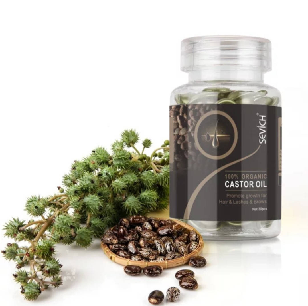 

Капсулы для волос Sevich Hair Castrol Oil (для роста волос, ресниц и бровей) 30 капсул