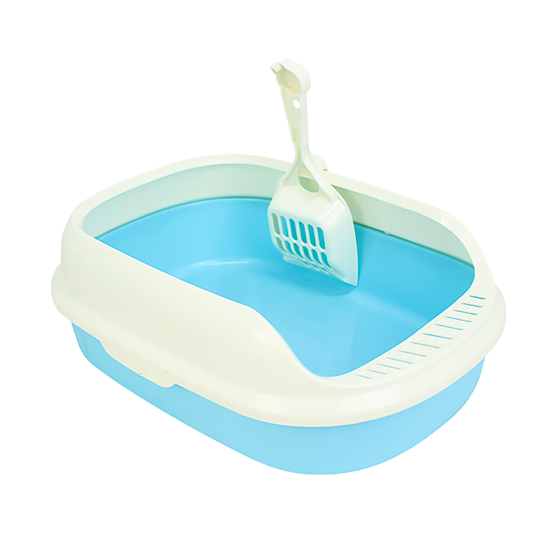 

Туалет для кошек с лопаткой Taotaopets 226611 40*29*13,5 см Blue