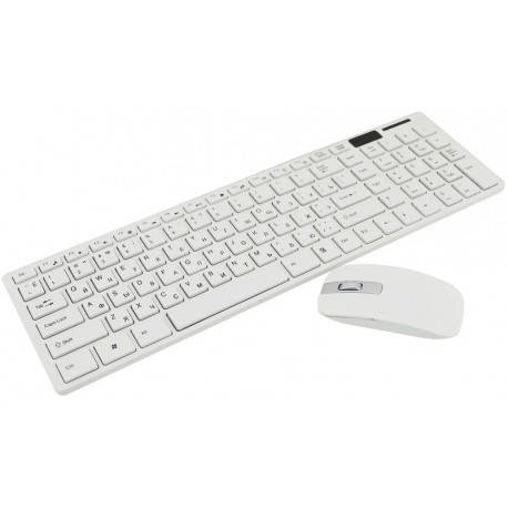 

Клавиатура с мышкой комплект Keyboard JX906 / K06 (русская клавиатура) 195163, Белый