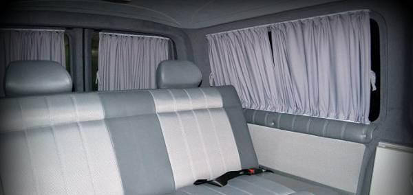 

Автомобильные шторы Mercedes Vito 638 серые
