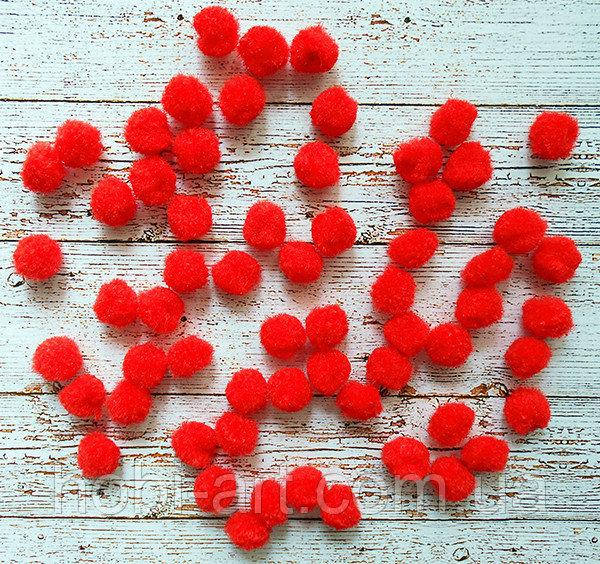 

Помпони, 1см, червоні, упаковка 10 шт. (ON-0019)