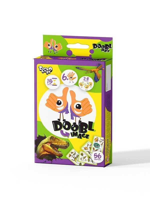 

Гр Настольная игра "DOOBL IMAGE Dino" укр DBI-02-05U (32) "Danko Toys"