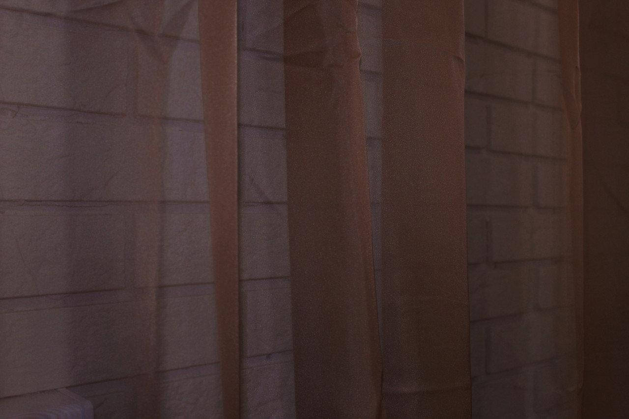 

Тюль шифоновая, цвет венге