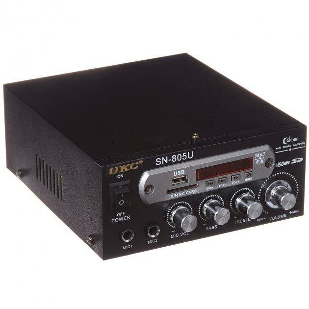 

Усилитель звука UKC SN-805U, Черный
