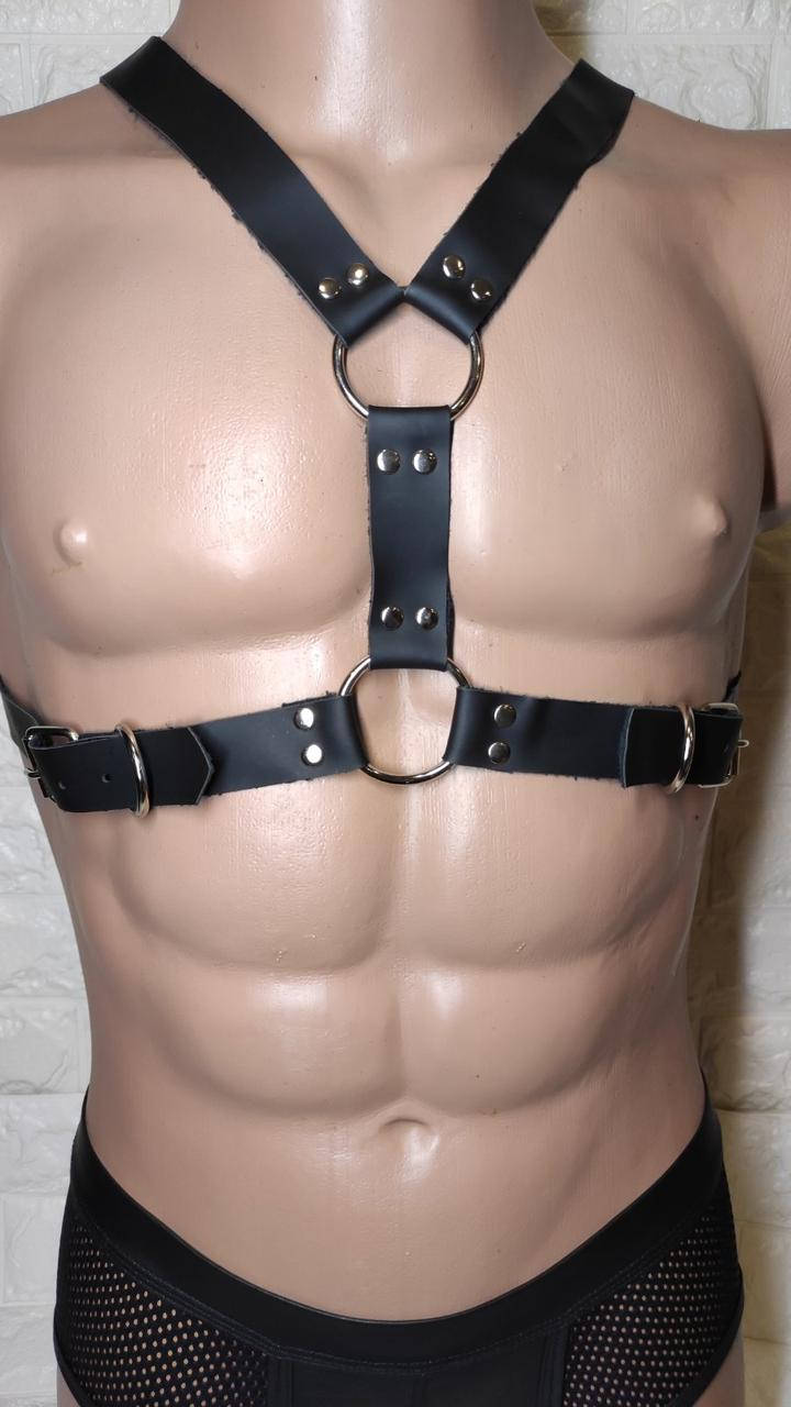 

Мужская портупея style 2 7грех Качество, Черный