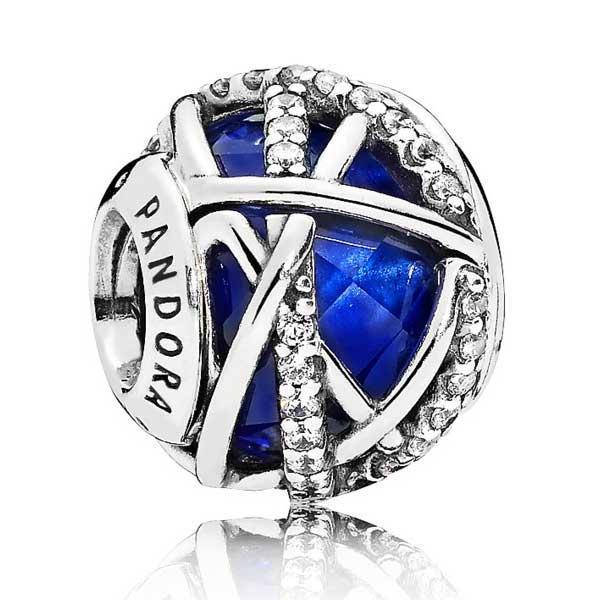 

Серебряный шарм Pandora replika Королевская галактика 796361NCB