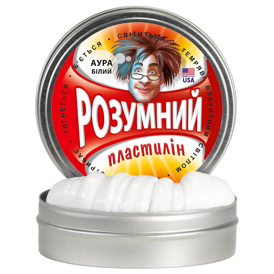 

Умный пластилин Thinking Putty Аура-светится в темноте (ti10003)