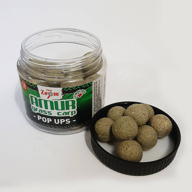 

Бойлы плавающие Amur Grass Carp Pop Ups 80g