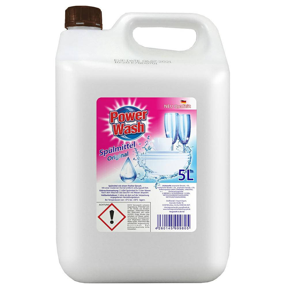 

Средство для мытья посуды Оригинал Power Wash Spulmittel Original 5 л