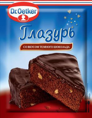 Збільшити Глазурь темний шоколад Dr. Oetker 100 г