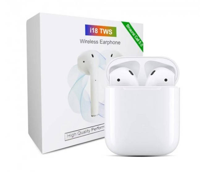 

Беспроводные Bluetooth наушники HBQ i18 TWS, Белый