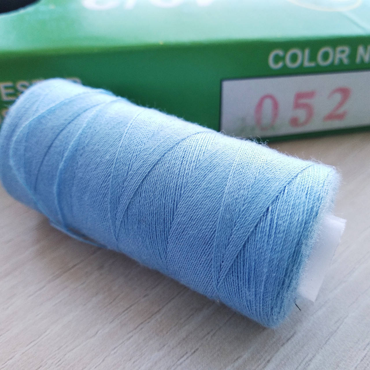 

Нитки Peri №40 котушка 400 ярд, блакитна (052), Голубой