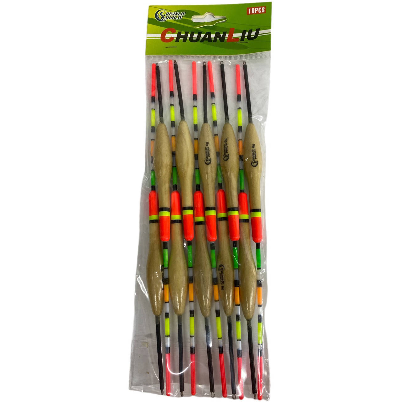 

Поплавки Feima Chuanliu 6g | 10 шт.