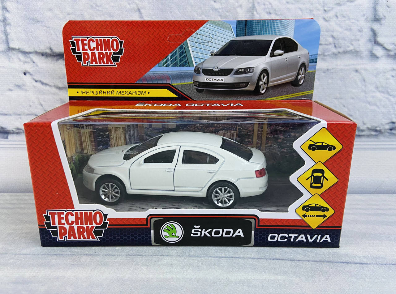 

Машина Металлическая Skoda octavia (белый) OCTAVIA-WH Технопарк