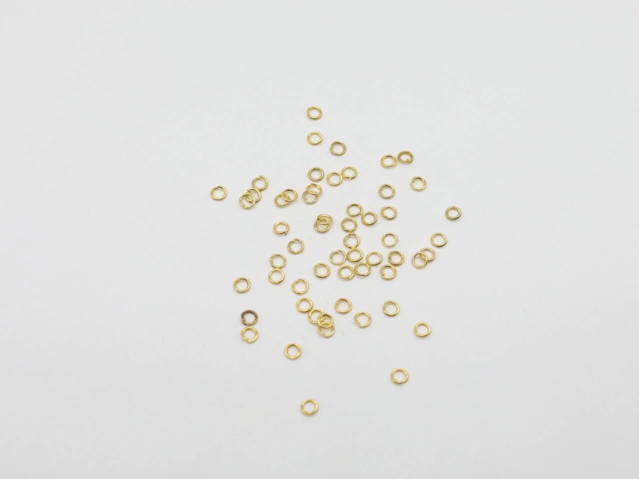 

Кольцо соединительное. Цвет "золото". 3мм. 100шт/уп, Золотистый