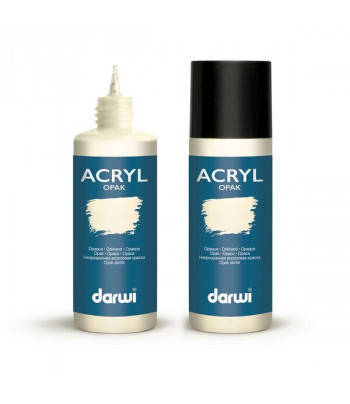 

Краска акриловая покрывная, СЛОНОВАЯ КОСТЬ, 80 мл, DARWI Acryl Opak