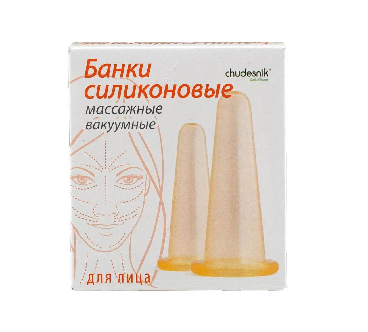 

Силиконовые банки для массажа чудесник (2шт)