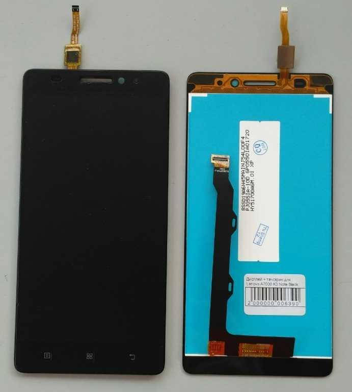 

Дисплей + тачскрин для Lenovo K3 Note Black, Черный