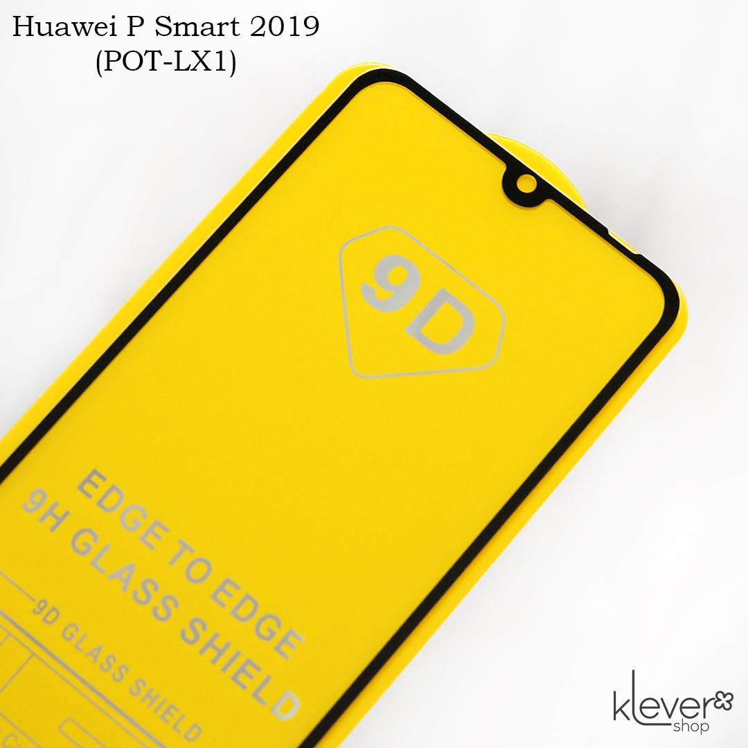 

Защитное стекло для Huawei P Smart 2019 (POT-LX1), Full Glue, Черный