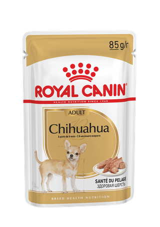

Royal Canin Chihuahua Adult вологий корм для собак породи Чихуахуа 0,085 кг