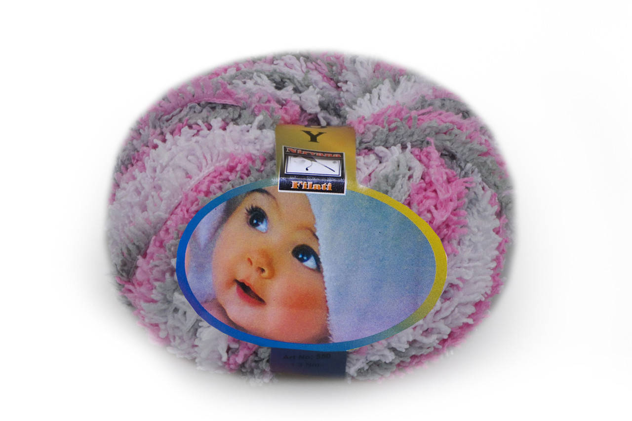 

Filati Baby Mahra, №551, Секционное крашение