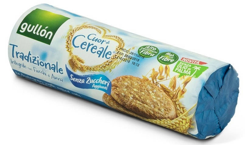 

Печенье овсяное Gullon Cuor Cereale Traditional 280 г Испания