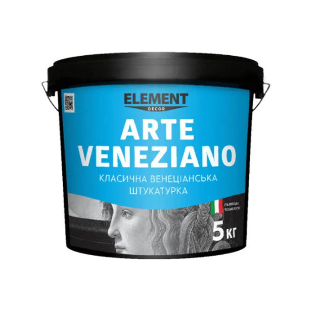 

Венецианская декоративная штукатурка Element Decor Arte Veneziano 5кг, Белый