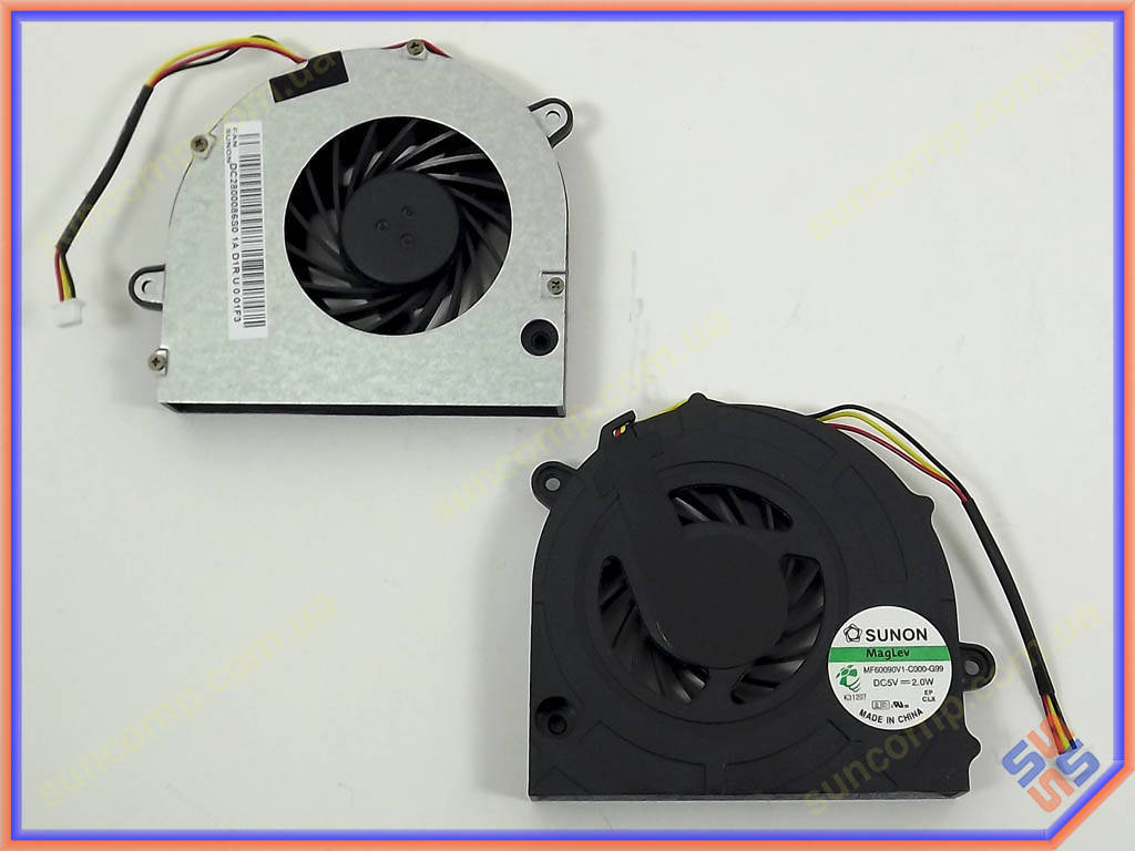 

Вентилятор (кулер) для Lenovo IdeaPad G550, G555, G450, G450A, G450M, G455 (MF60090V1-C000-G99, AB7005MX-E03)