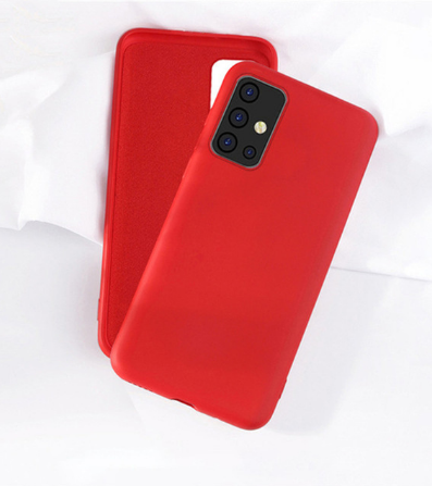 

Чехол Silicone Case full для Samsung Galaxy A31 A315F красный (самсунг а31)