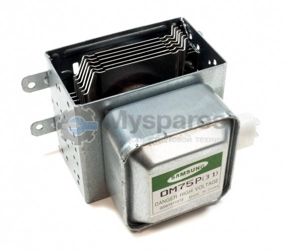 

Магнетрон для МХП OM75P 1000 W SAMSUNG MCW352SA