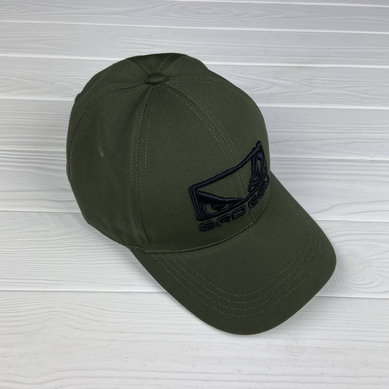 

● Кепка бейсболка - Badboy ● ✅ Хаки кепка с черным логотипом