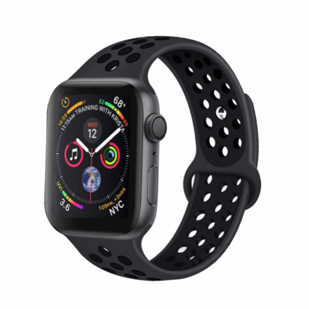 

Ремешок для Apple Watch Silicone Sport 38/40mm №14 Black