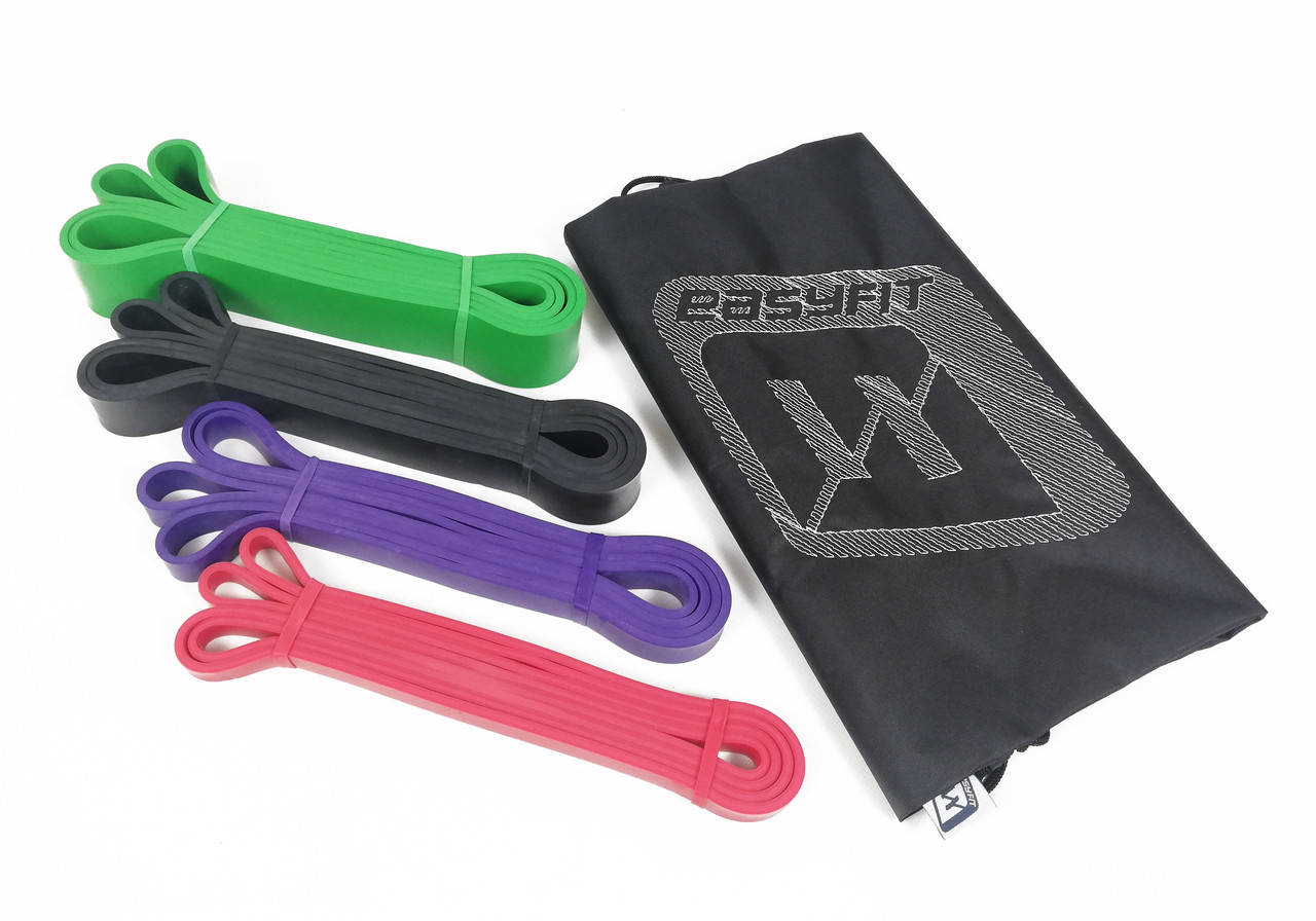 

Резиновые петли для йоги и фитнеса набор 2÷65 кг (4 шт)