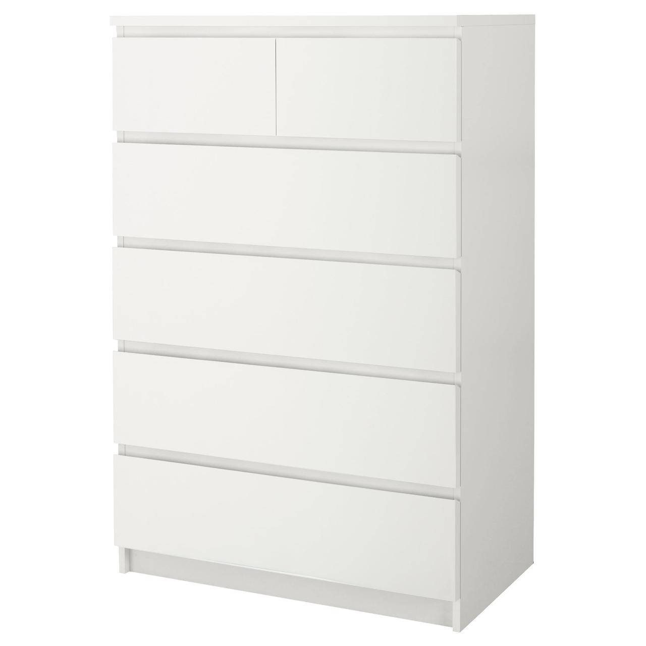 

IKEA MALM (604.036.02) Комод, 6 ящиков, белый