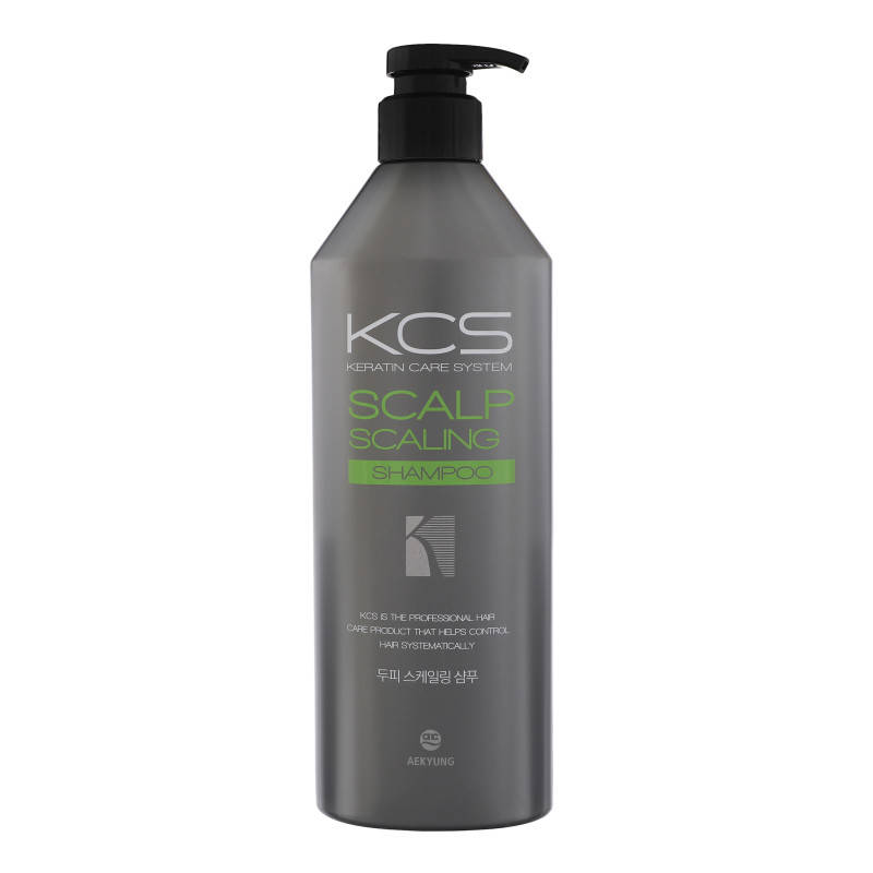 

Шампунь для лечения кожи головы против лупы и угрей KCS Scalp Scaling Shampoo 600 мл