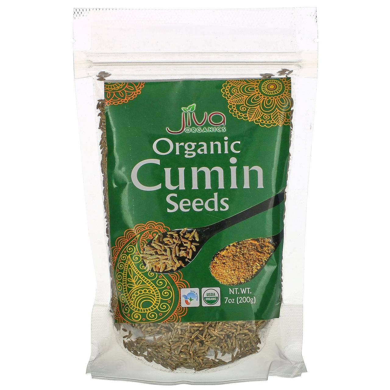 

Jiva Organics, Organic Cumin Seeds, 7 oz (200 g)